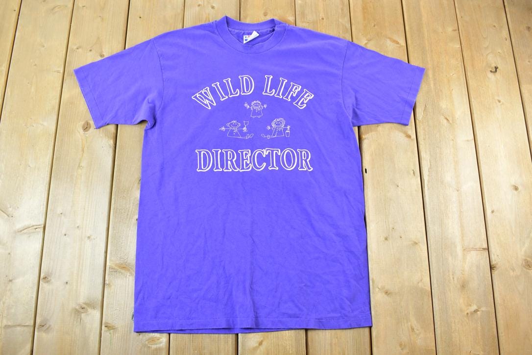 Vintage 1990s Wildlife Director Outdoors T-Shirt