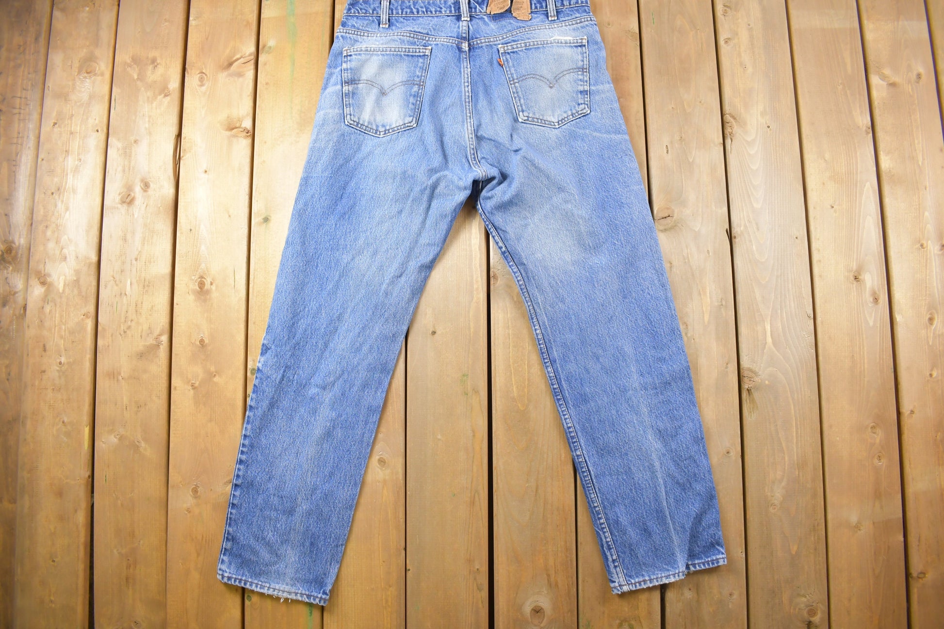 Vintage 1980s Levi's Orange Tab Jeans Size 32 x 31