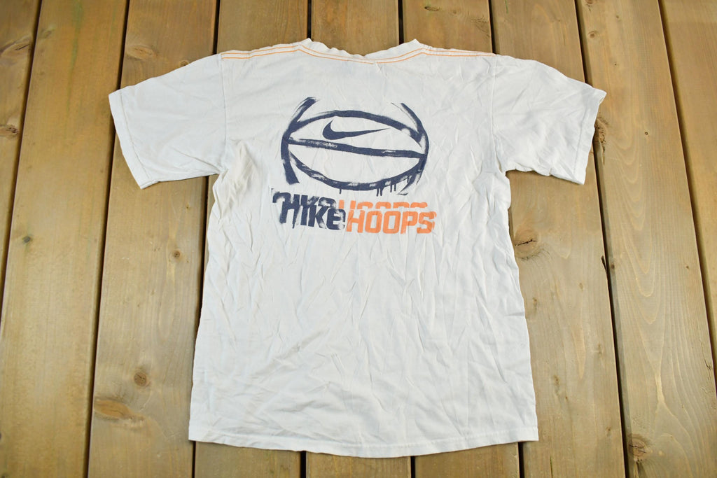 Vintage Y2K Nike Hoops Graphic T Shirt Youth Medium