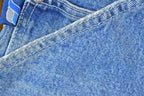 Vintage 1990s Kikwear American Made Wide Leg Denim Jeans Size 30x28