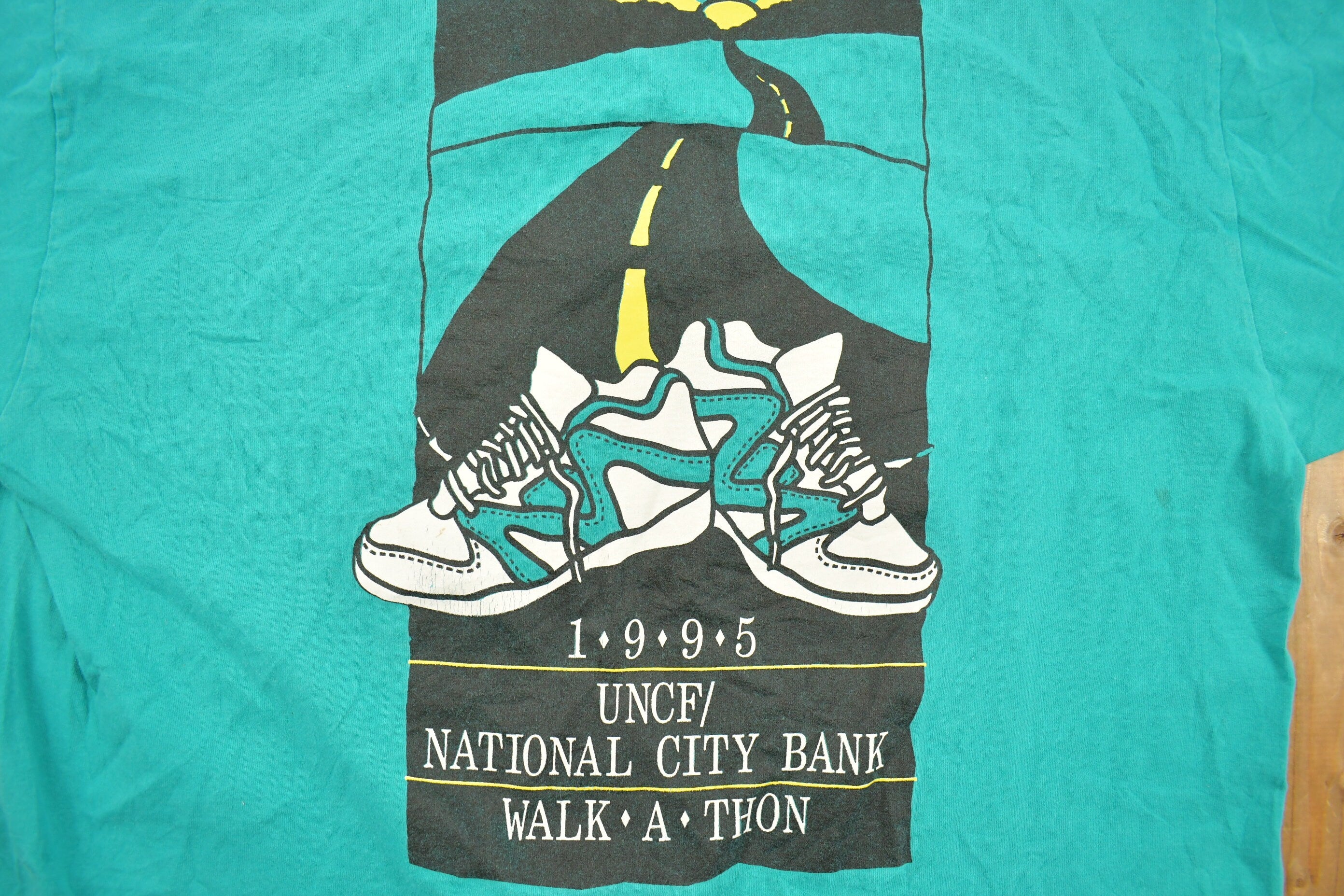 Vintage 1995 UNCF Walk-A-Thon Graphic T Shirt
