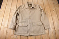 Vintage 1970s Levi's Panatela Tops Western Style Beige Button Up Shirt Made in USA Size XL