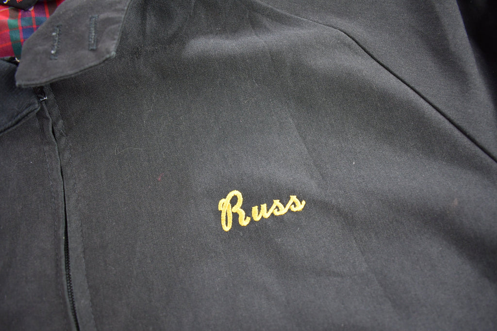 Vintage 1980s JC Bosley Construction Windbreaker Jacket