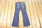 Vintage Deadstock Y2K Grace LA Bedazzled Low Rise Jeans Women's Size 27 x 32