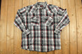 Vintage 1990s Five Brother Plaid Button Up Shirt