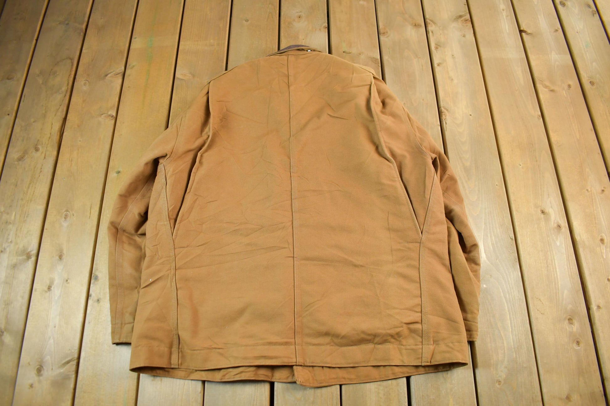 Vintage 1980s Carhartt Chore Barn Coat Jacket Men's 48 Large