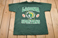 Vintage 1995 Laconia Spartans Football Graphic T-Shirt
