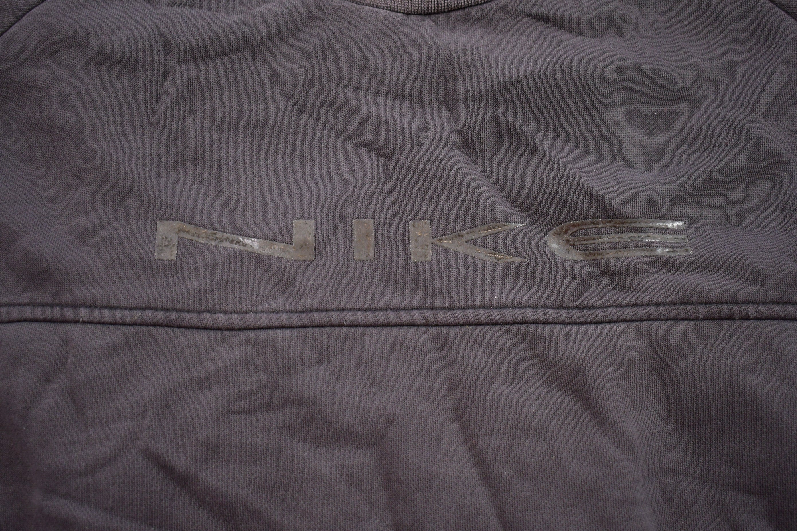Vintage 1990s Nike Embroidered Mini Swoosh Crewneck Sweatshirt