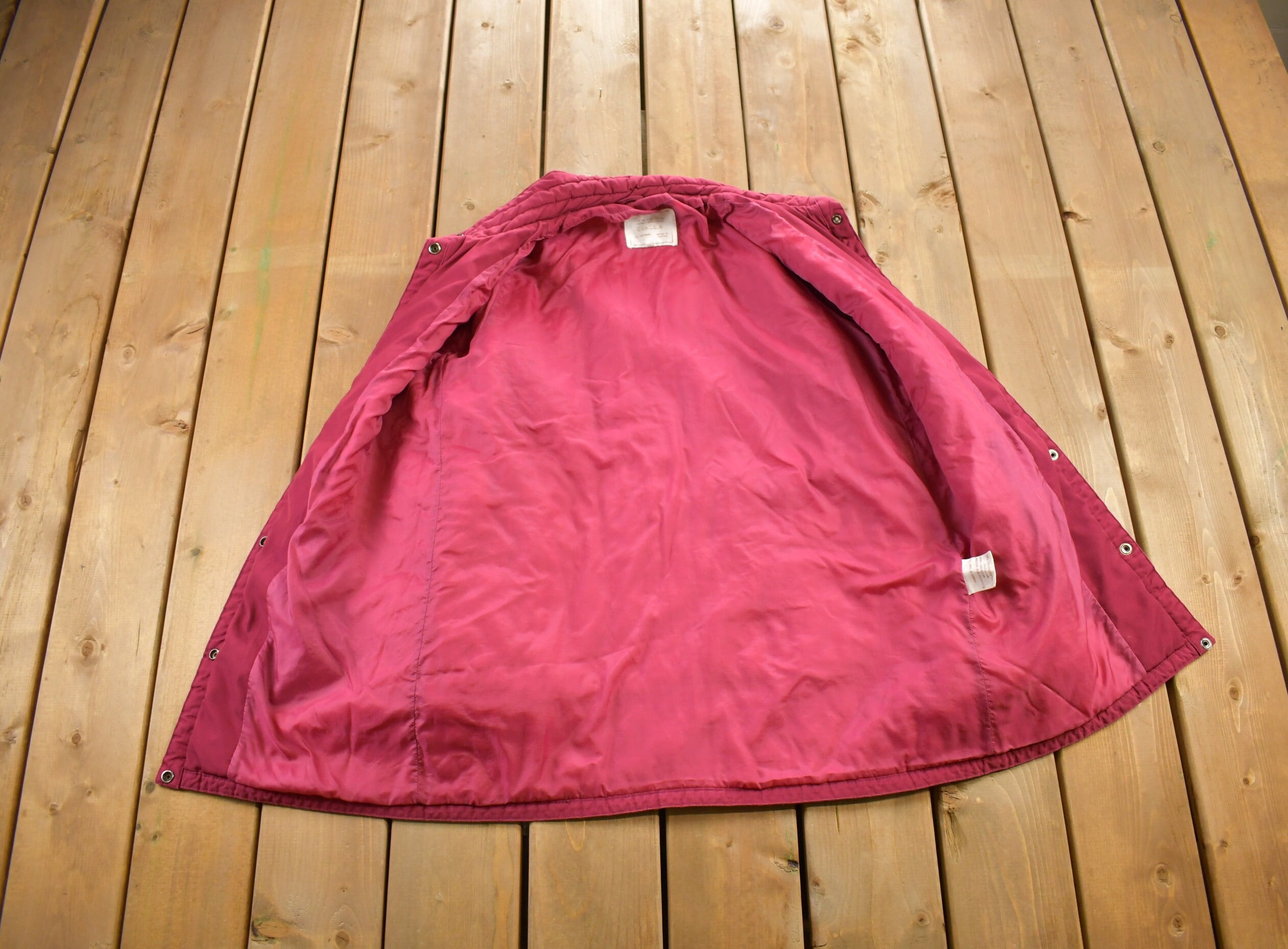 Vintage 1980s Monewe Casuals Quilted Liner Jacket