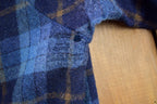 Vintage 1990s Kmart Plaid Wool Flannel Button Up Shirt