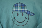 Vintage 1990s Hip Hop Happyface Souvenir Crewneck Sweatshirt