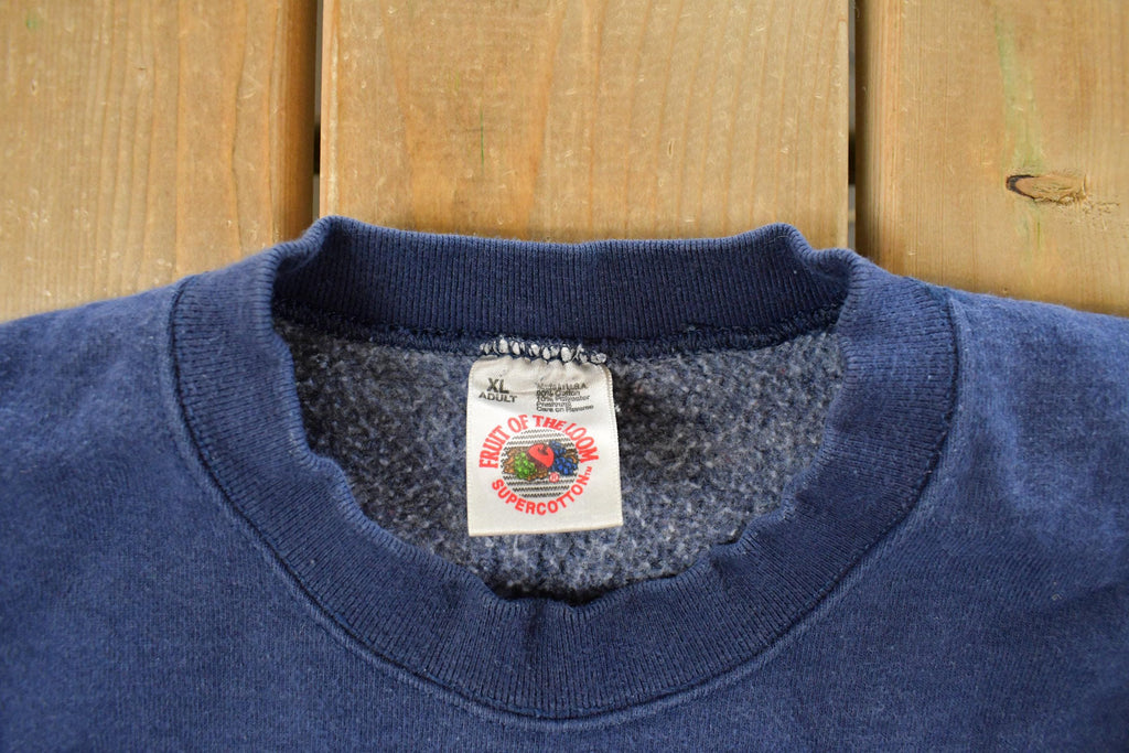 Vintage 1990s Syracuse University Collegiate Crewneck Sweatshirt Men's XL