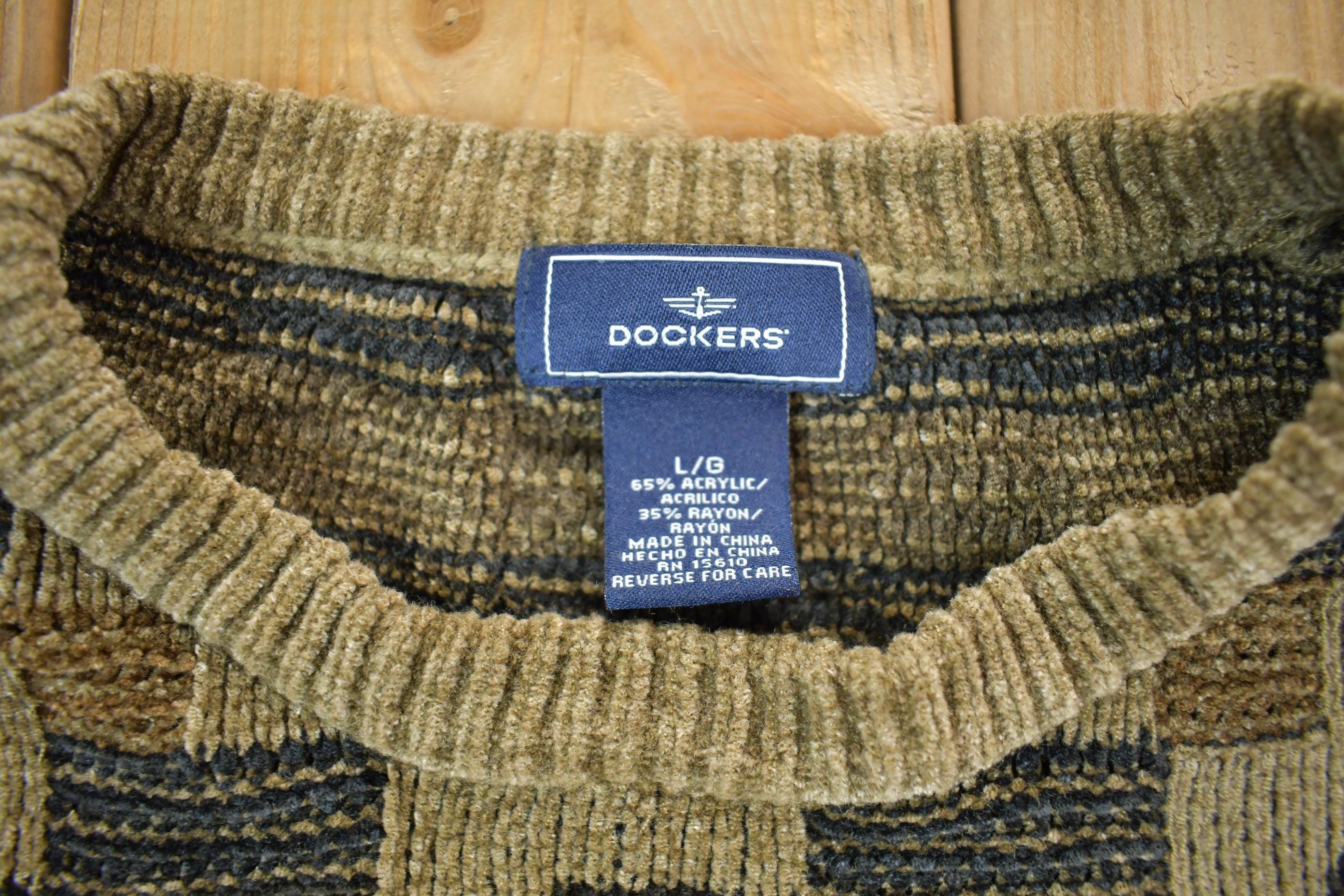 Vintage 1990s Dockers Knit Sweatshirt