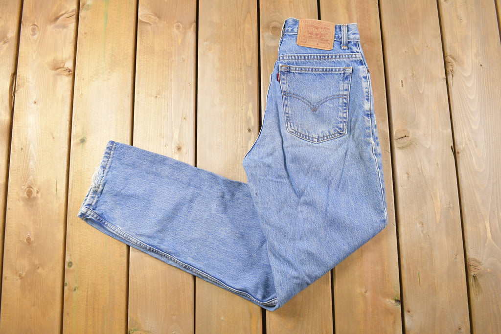 Vintage 1990s Levi's 550 Red Tab Denim Jeans Size 28 x 31 / Vintage Denim / Streetwear / Vintage Denim / Jeans / Made In USA / Vintage Levis