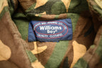 Vintage 1990s William's Bay Woodland Camo Button Up Shirt