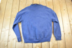 Vintage 1990s Silver Star Aztec Collared Crewneck Sweatshirt Mens L