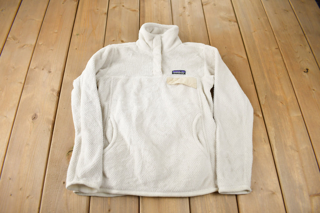 Vintage Y2K Patagonia T Snap Fleece Sweater Size Womens XS
