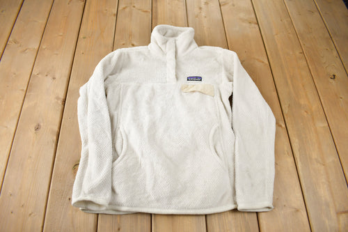 Vintage Y2K Patagonia T Snap Fleece Sweater Size Womens XS