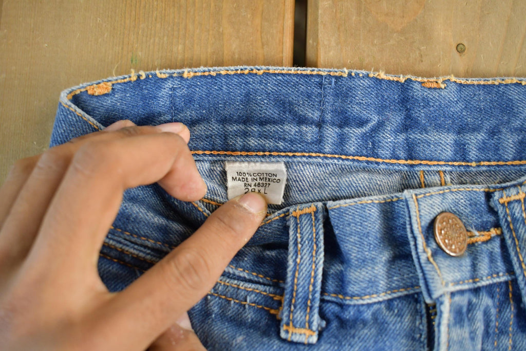 Vintage 1990s Single Spur Bootcut Denim Jeans Adult 24 x 36