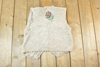 Vintage 1990s Teddi Abstract Knit Cardigan Sweater Vest Womens S