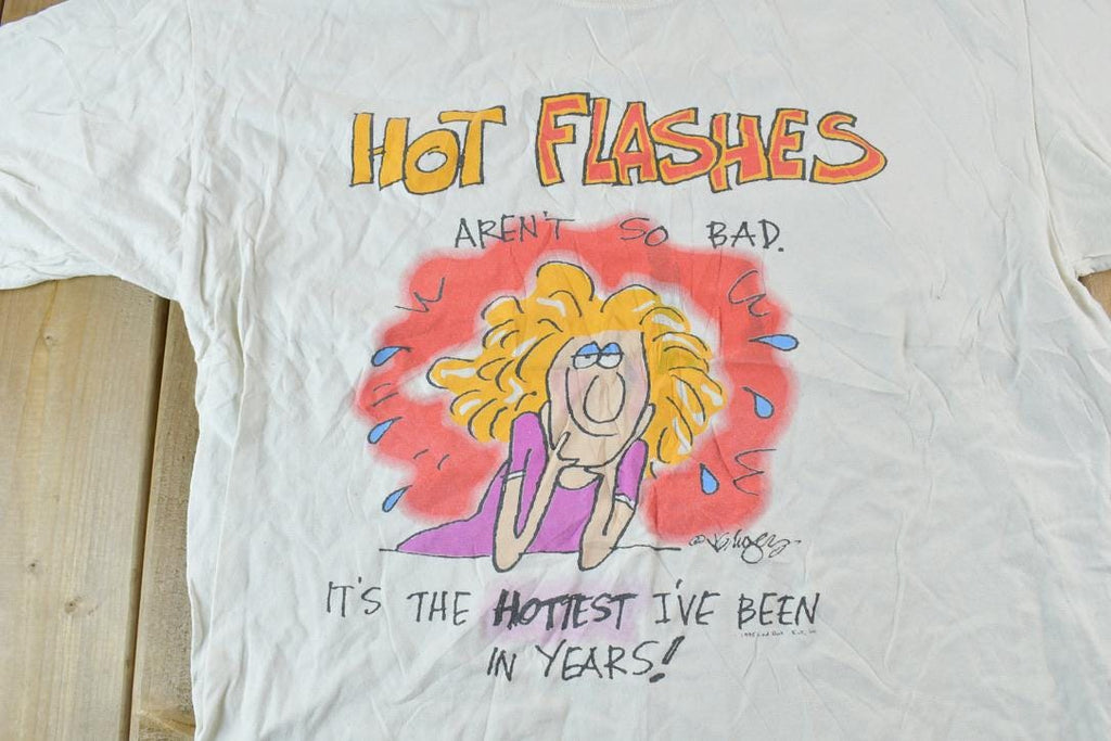 Vintage 1995 Hot Flashes Souvenir T-Shirt