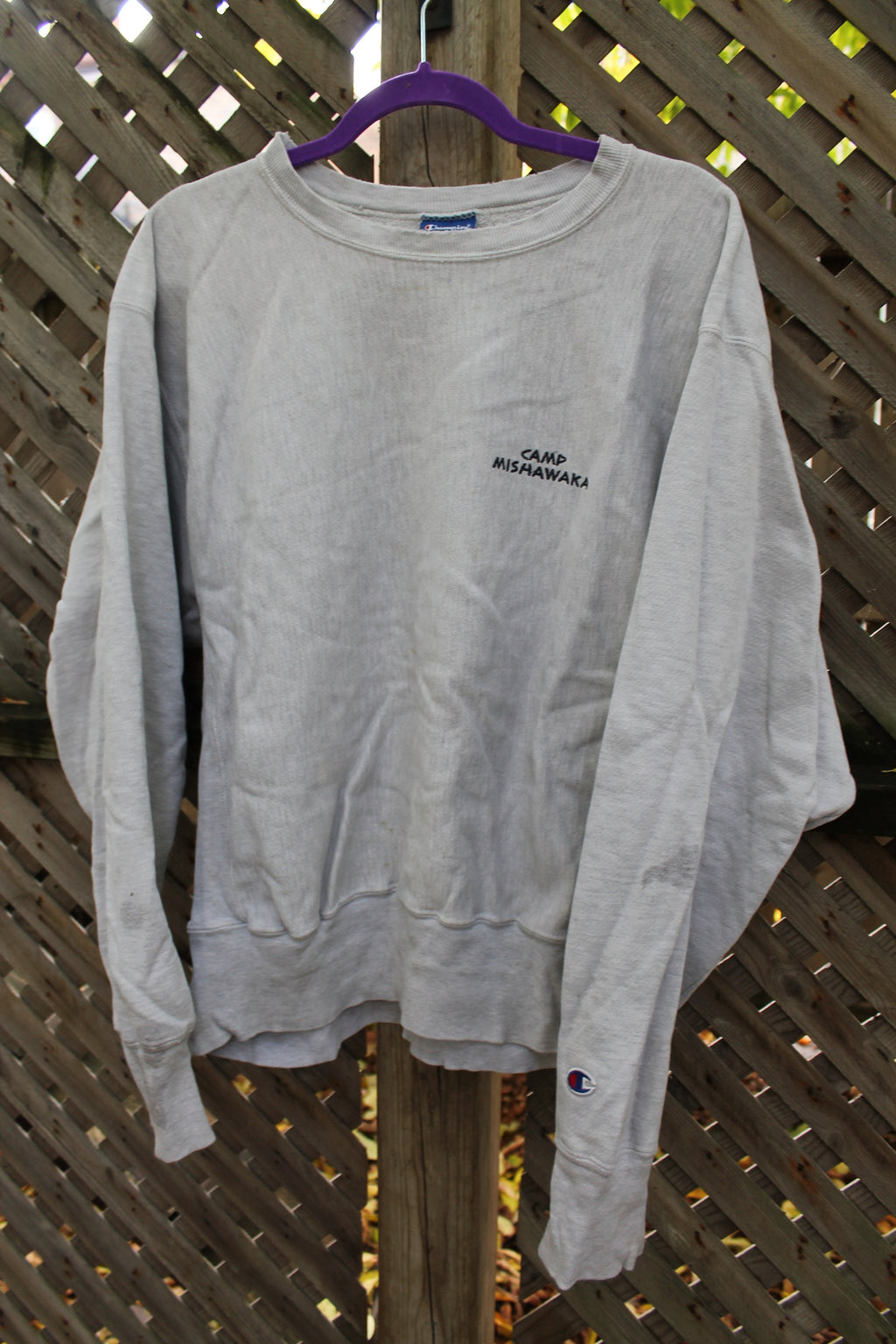 Vintage Camp Mishawaka Champion Reverse Weave Crewneck