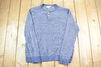 Vintage 1990s Woolrich 100% Wool Knit 2 Button Sweater