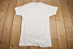 Vintage 1990s Hanes Simple Blank White T-Shirt