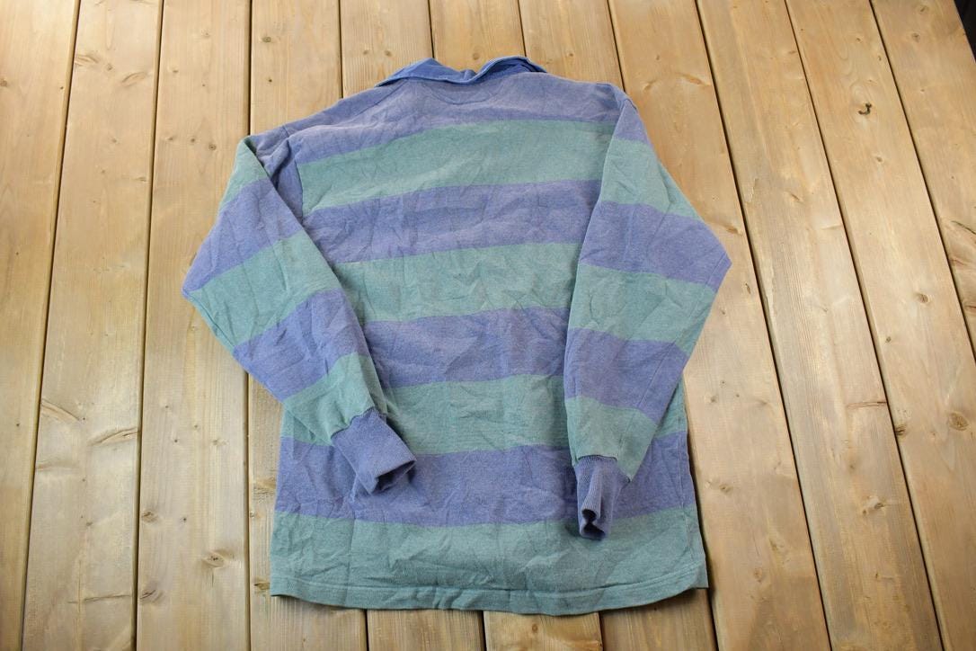 Vintage 1990s Barbarian Button Up Rugby Shirt