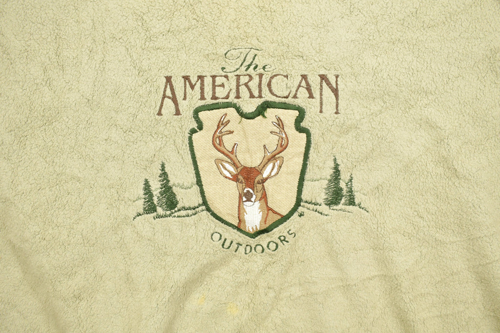 Vintage 1990s American Outdoors Deer Theme Crewneck