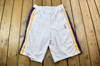 Vintage Deadstock Y2K Hardwood Classics Kobe Bryant LA Lakers NBA Basketball Embroidered Warmup Jacket & Shorts Set