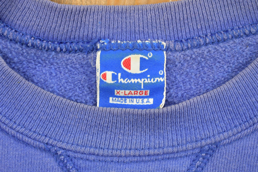 Vintage 1990s LSSU Laker Hockey Champion Sweatshirt