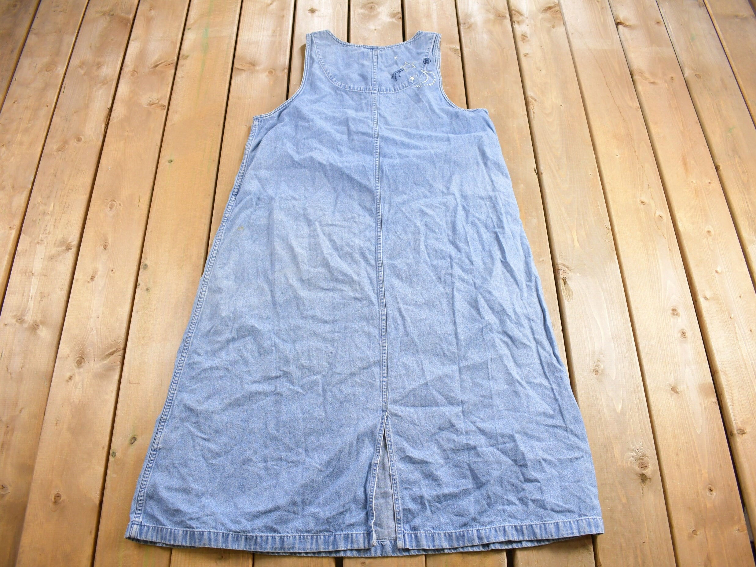 Vintage 1990s Christopher Banks Denim Dress