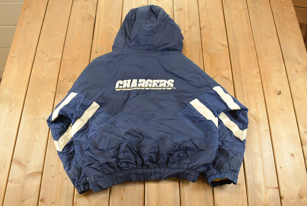 Vintage 1990s San Diego Chargers NFL Pro Line Starter Anorak Jacket Men's M