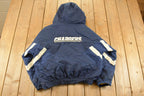 Vintage 1990s San Diego Chargers NFL Pro Line Starter Anorak Jacket Men's M