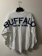 Vintage 1990s Buffalo New York Spell Out Long Sleeve Shirt