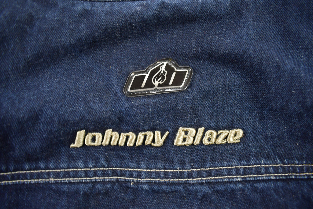 Vintage 1990s Johnny Blaze Denim Jean Jacket