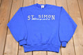 Vintage 1990s St. Simon Royals Graphic Crewneck Sweatshirt