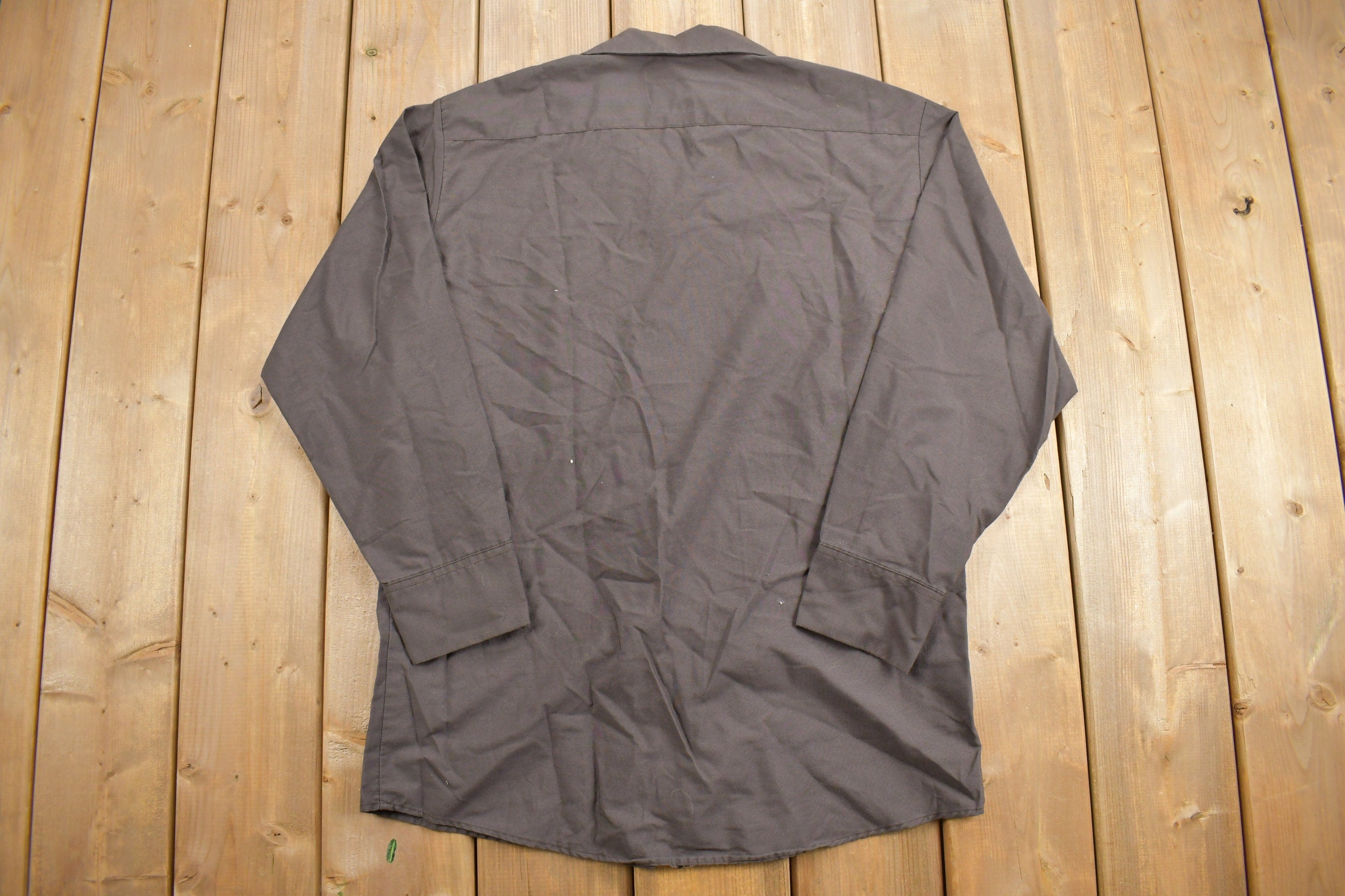 Vintage 1980s Workwear Corporation Button Up Shirt