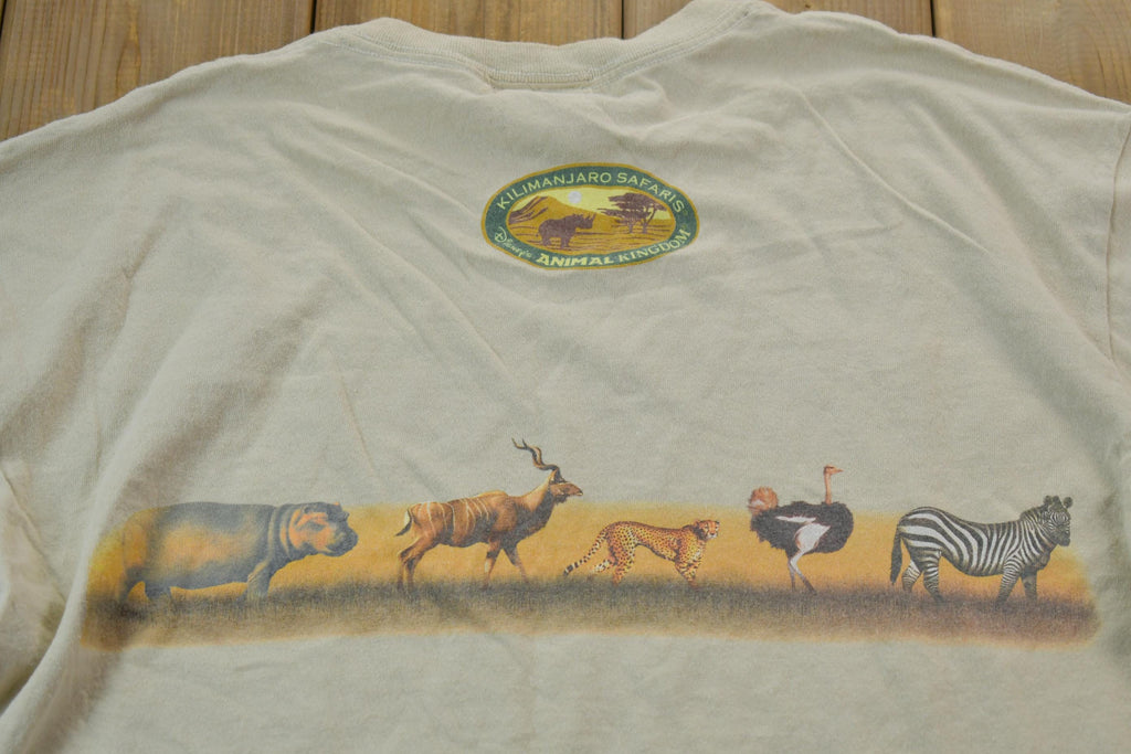 Vintage 1990s Disney Animal Kingdom Promo T-Shirt