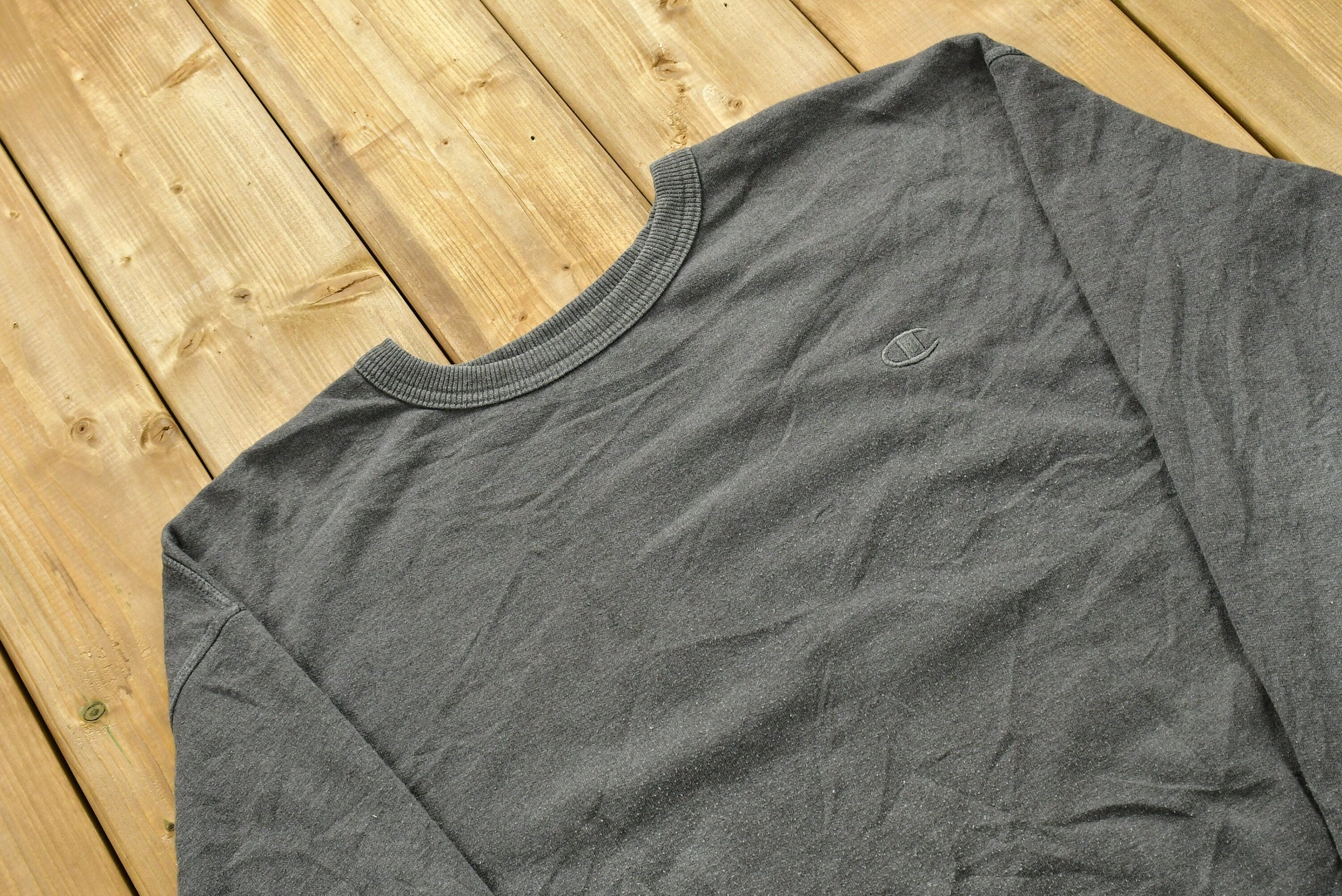 Vintage Champion Embroidered Crewneck Sweatshirt