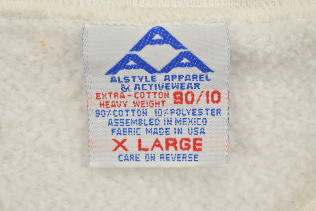 Vintage 1990s Christian Jesus Themed Crewneck Sweatshirt