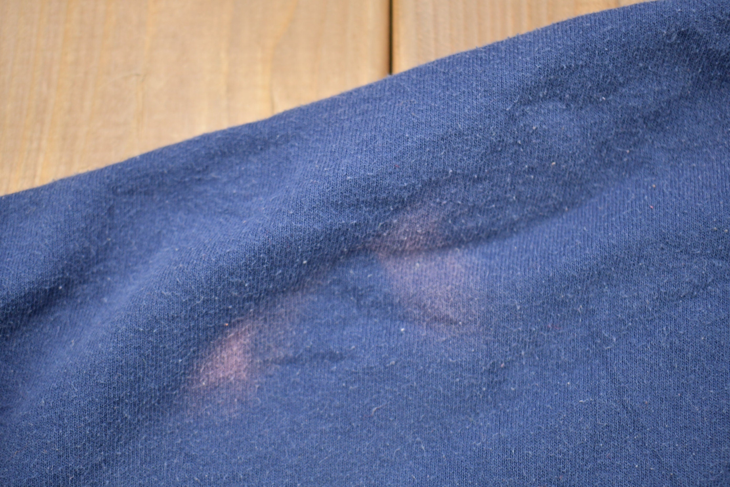 Vintage 1990s Blank Navy Blue Starter Crewneck Sweatshirt