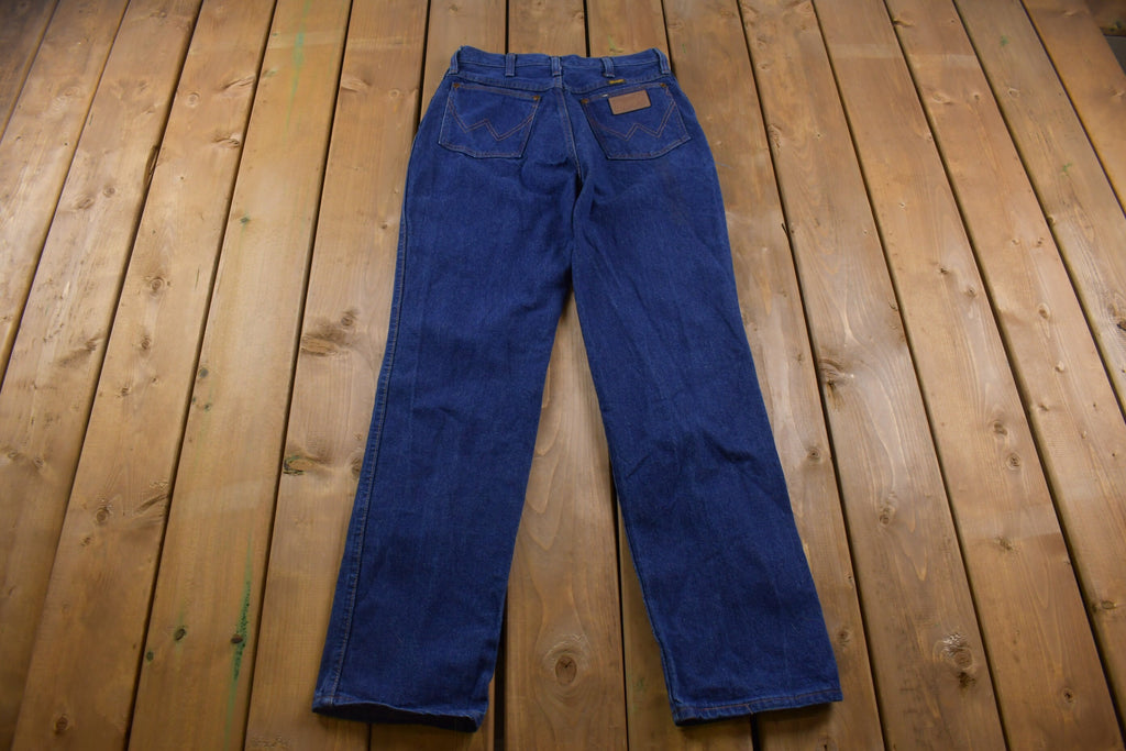 Vintage 1990's Wrangler Dark Blue Jeans 28 x 31