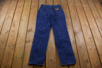 Vintage 1990's Wrangler Dark Blue Jeans 28 x 31