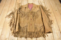 Vintage 1960s Trego's Westwear Fringe Leather Jacket
