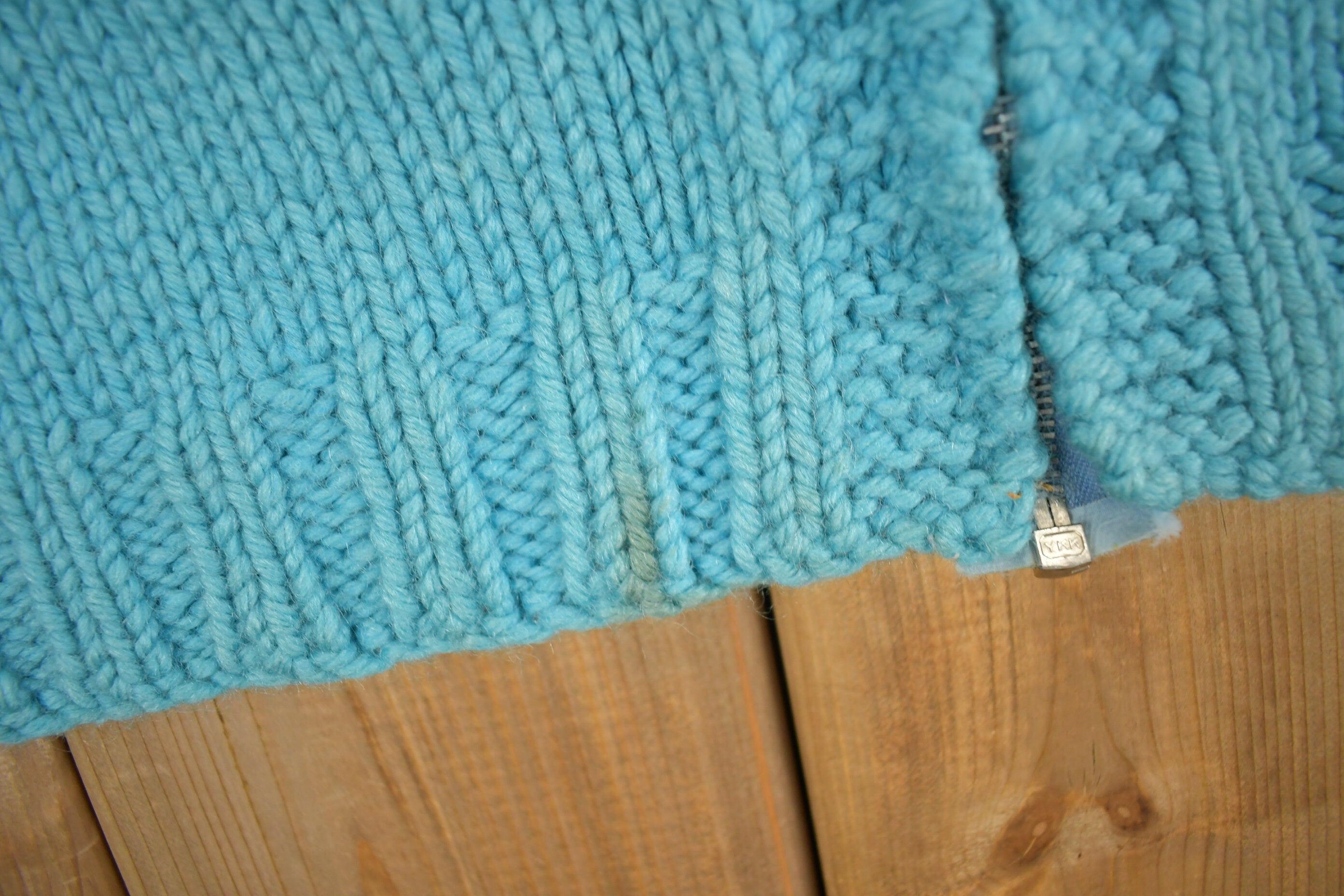 Vintage 1950s Hand-Knit Cowichan Sweater