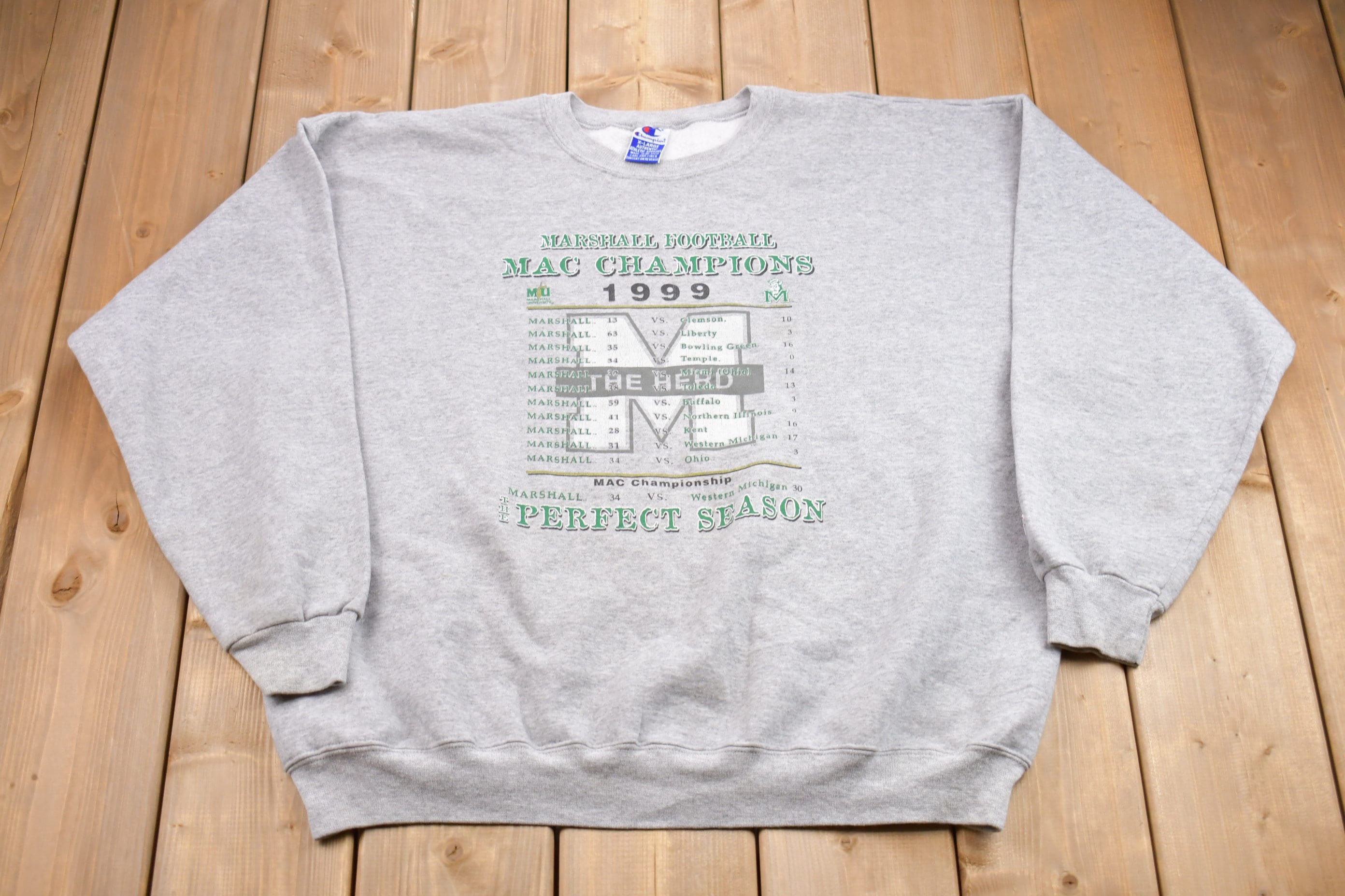 Vintage 1999 Champions Mac Champions Football Crewneck Sweatshirt
