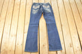 Vintage Deadstock Y2K Grace LA Bedazzled Low Rise Jeans Women's Size 26x31