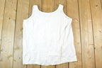 Vintage 1990s Woodland Wildflowers Souvenir Tank Top Women's L